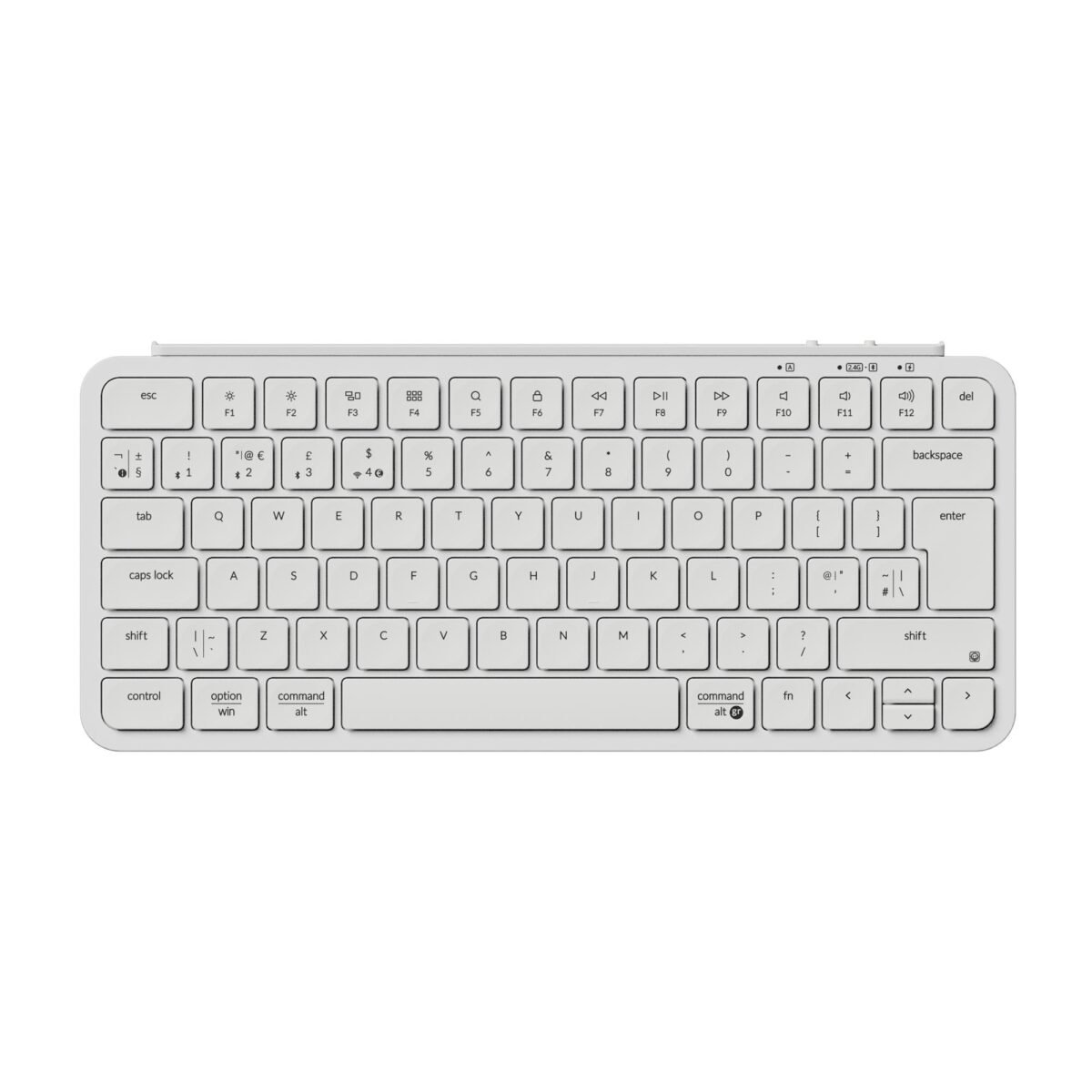 Keychron B1 Pro Ultra Slim Wireless Keyboard Ivory White UK