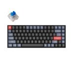 Keychron K2 Pro QMK/VIA Wireless Mechanical Keyboard for Mac Windows PBT keycaps PCB screw-in stabilizer hot-swappable blue switch