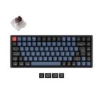 Keychron K2 Pro QMK VIA custom mechanical keyboard 75 percent layout Mac Windows Linux hot-swappable Keychron K Pro switch brown ISO Spanish layout