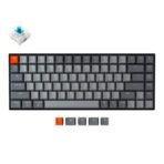 Keychron K2 wireless mechanical keyboard for Mac Windows iOS Gateron switch blue with type-C RGB white backlight