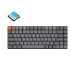 Keychron K3 Max QMK VIA Wireless Custom Mechanical Keyboard 75% Layout Fully Assembled for Mac Windows Linux Gateron Low Profile Blue