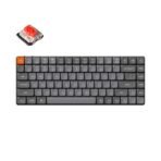 Keychron K3 Max QMK VIA Wireless Custom Mechanical Keyboard 75% Layout Fully Assembled for Mac Windows Linux Gateron Low Profile Red