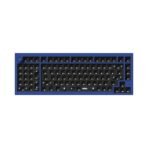 Keychron Q12 QMK VIA southpaw custom mechanical keyboard 96 percent full aluminum frame for Mac Window Linux barebone blue