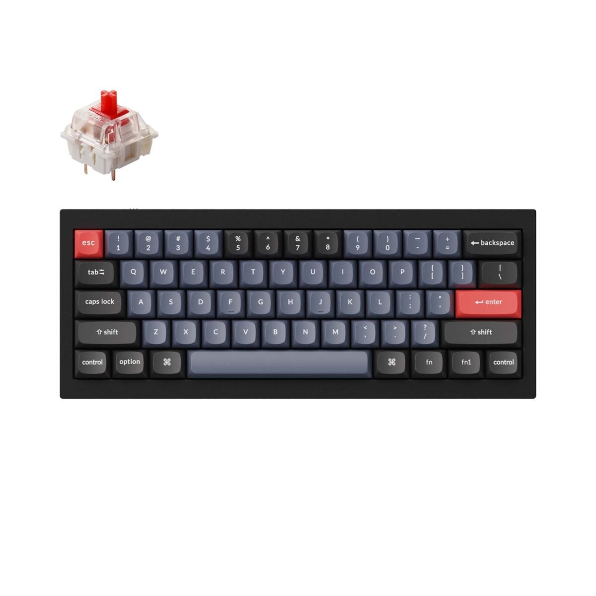 Keychron-Q4-60-Percent-Layout-QMK-Mechanical-Keyboard-black-GateronGproredswitch-B