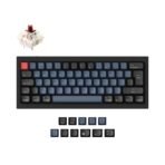 Keychron Q4 60 percent layout QMK VIA mechanical keyboard black Gateron G Pro brown ISO UK layout