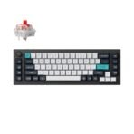 Keychron Q65 Max QMK VIA Wireless Custom Mechanical Keyboard black 65 Percent Layout for Mac Windows Linux Gateron Jupiter Red