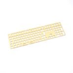 Keychron V6 Keyboard ISO Layout Knob Brass Plate